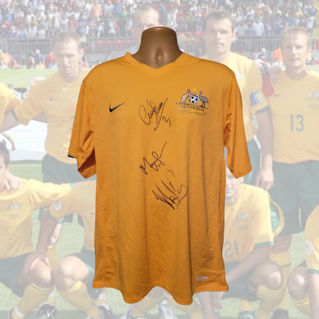 Australia multi signed jersey