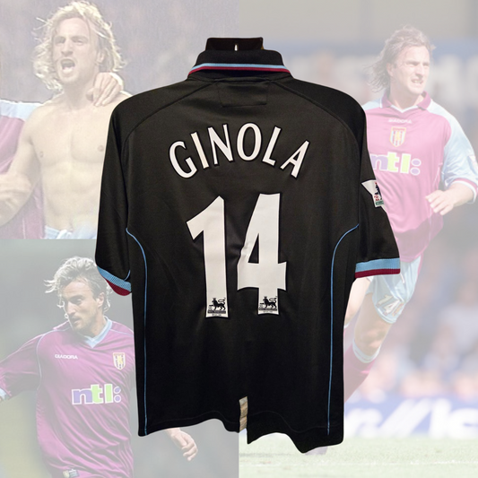 Aston Villa 2000-20001 away GINOLA