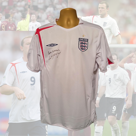 Wayne Rooney signed England jersey