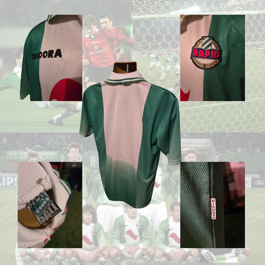 Rapid Vienna 1996-1998 European jersey